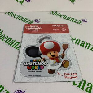 Super Nintendo World Universal Studios Chef Toad Magnet Die Cut